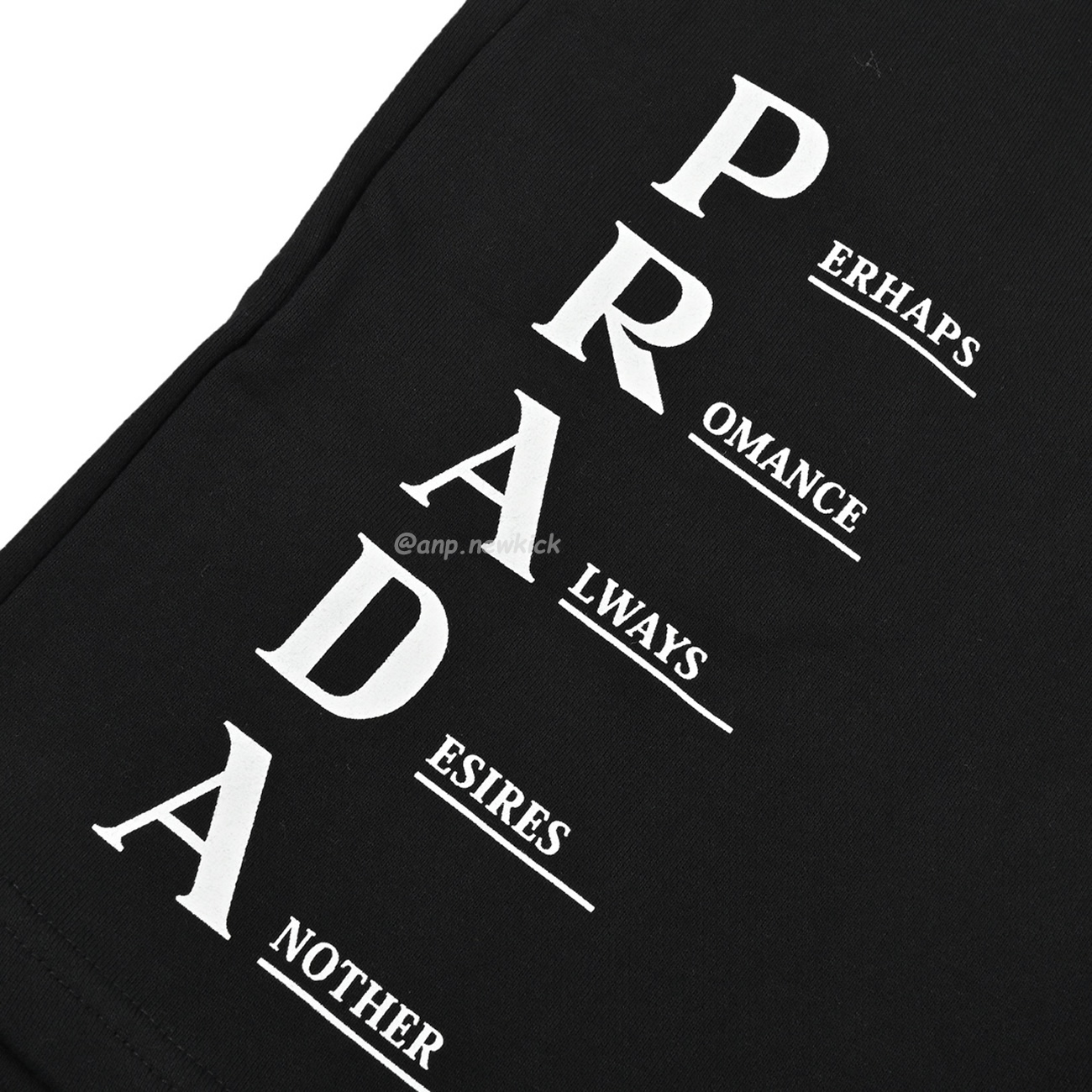 Prada Triangle Letter Logo Printed Shorts (4) - newkick.vip